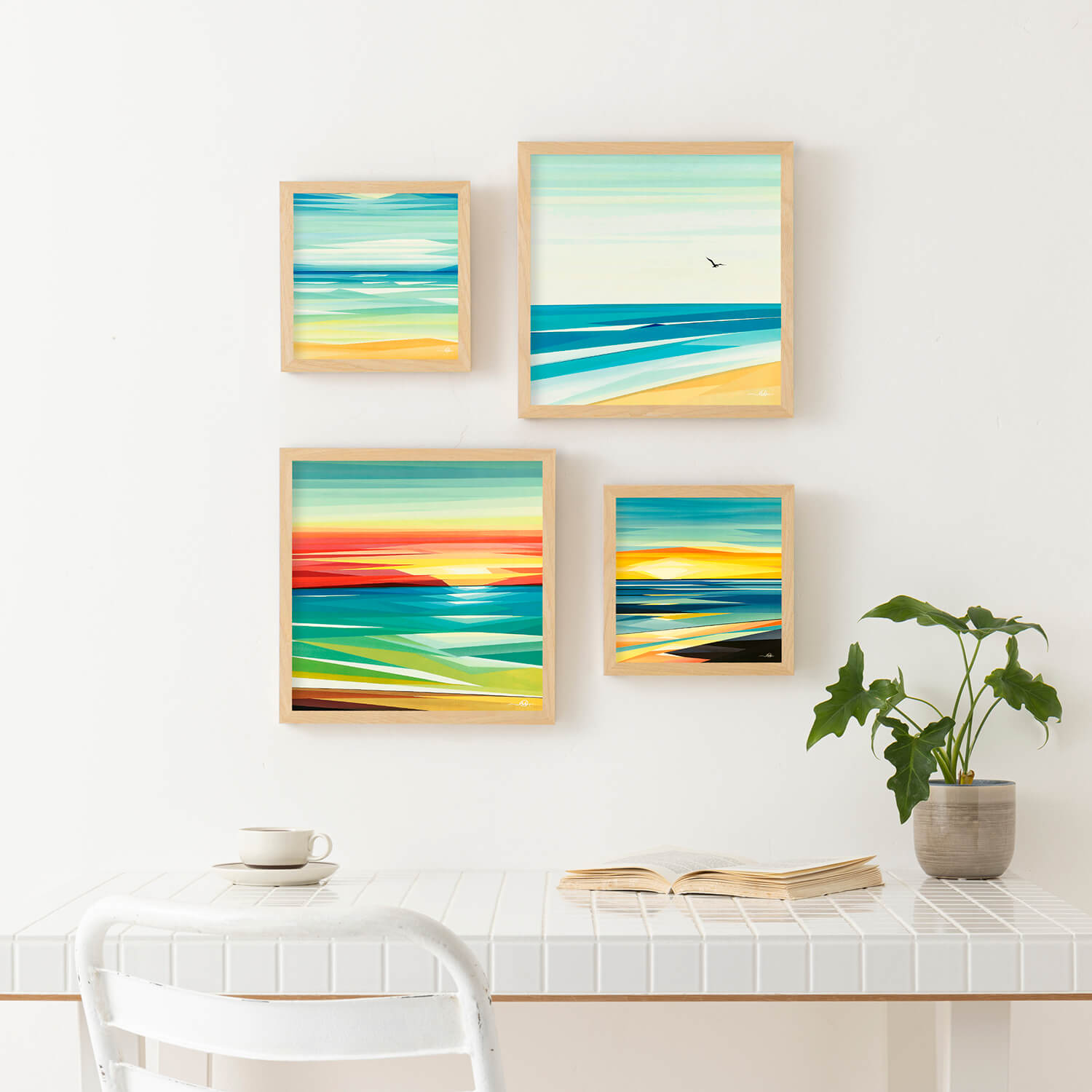 料理人兼抽象風景画家の谷口正直さんが、a good view に初登場
