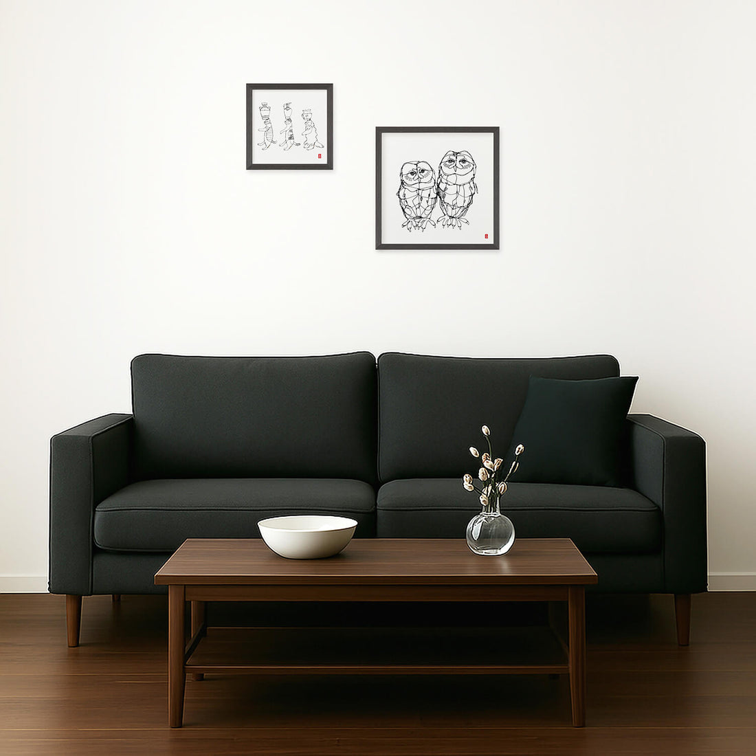 「余白」がつくる、アートの美しい飾り方