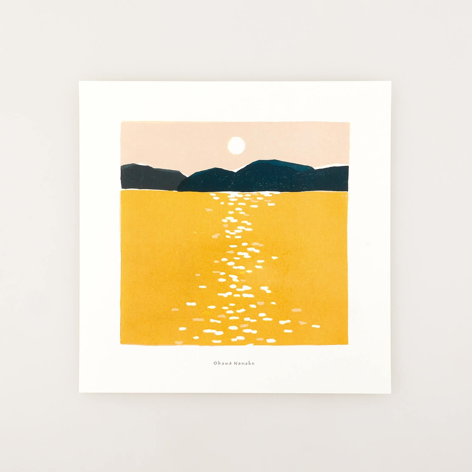 Art poster - a good view