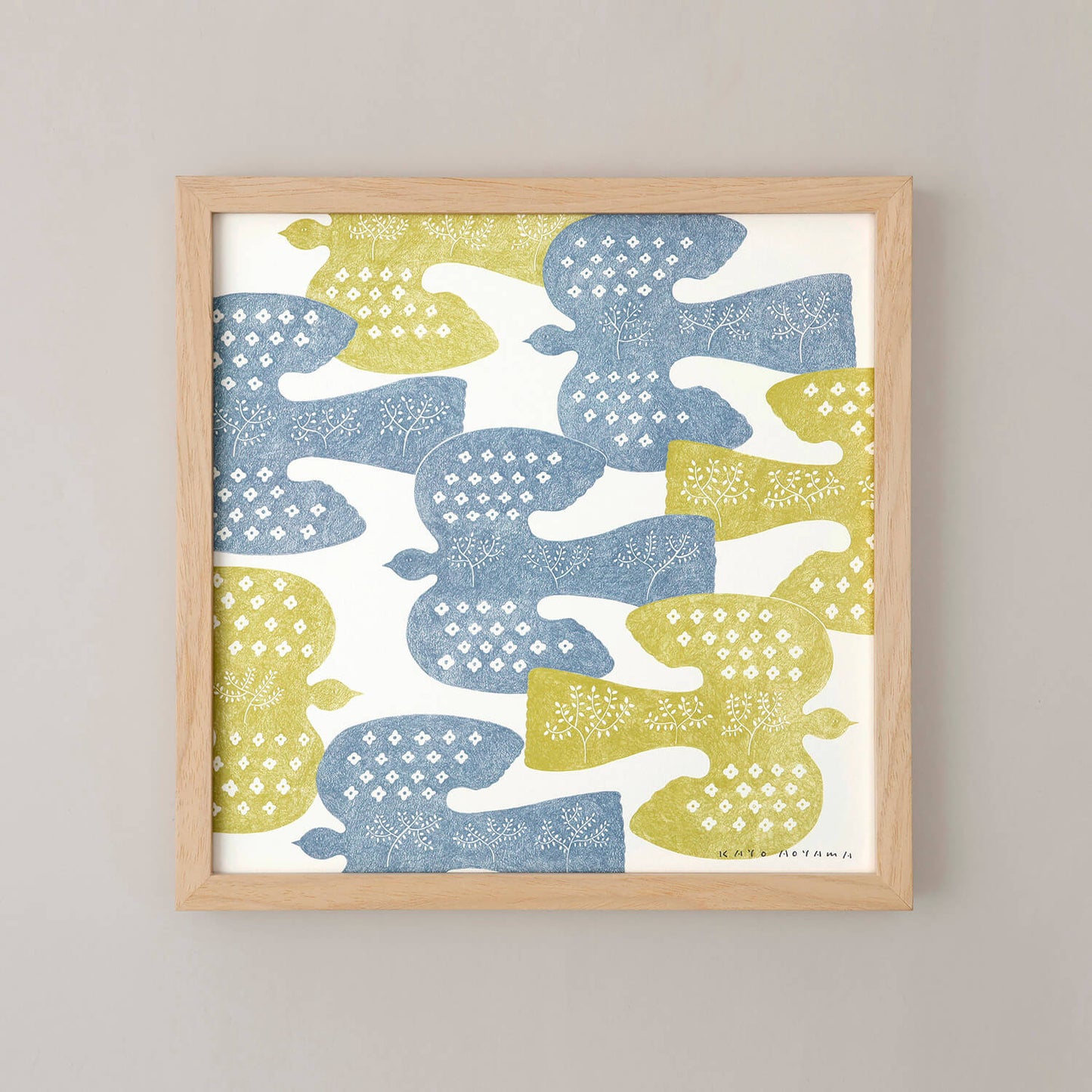 FOLK BIRDS(フォルクバーズ)light blue フレームセット
