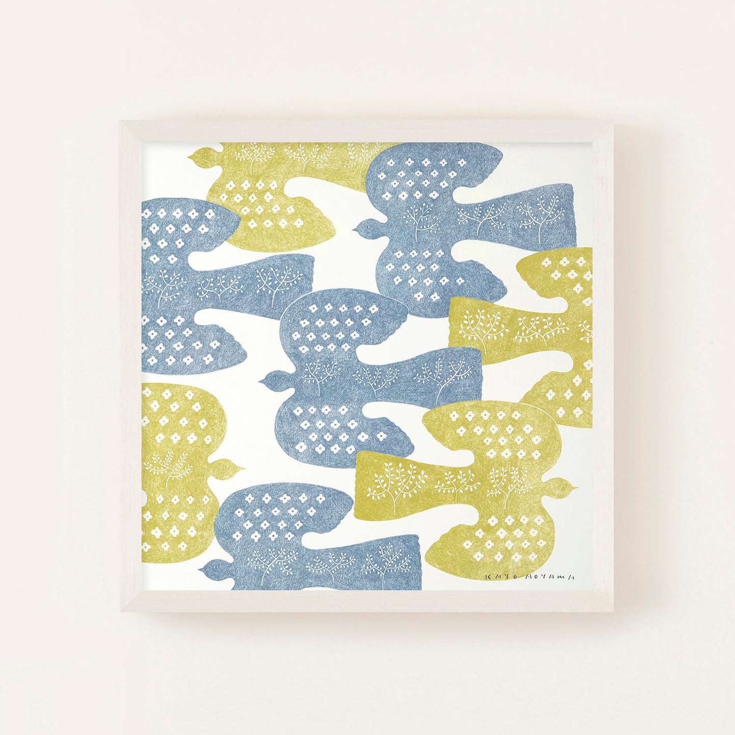 FOLK BIRDS(フォルクバーズ)light blue フレームセット