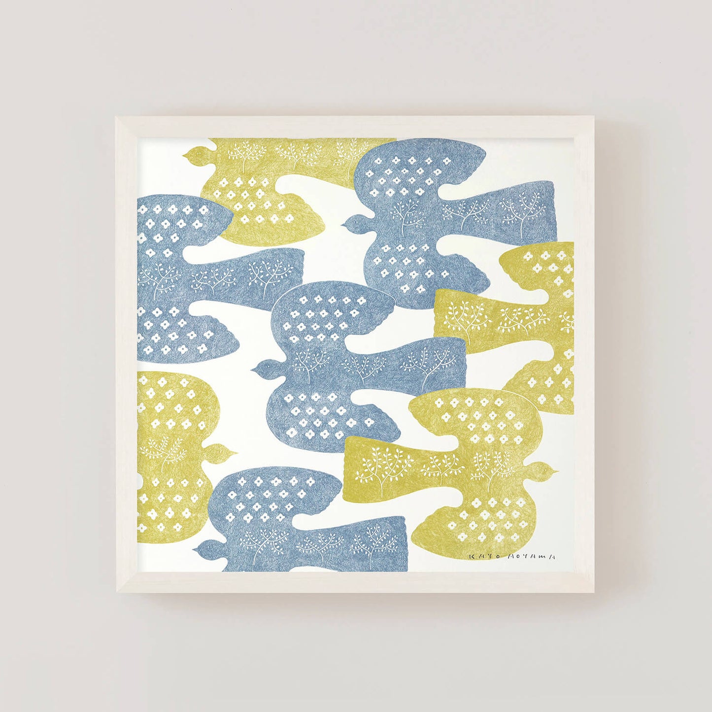 FOLK BIRDS(フォルクバーズ)light blue フレームセット