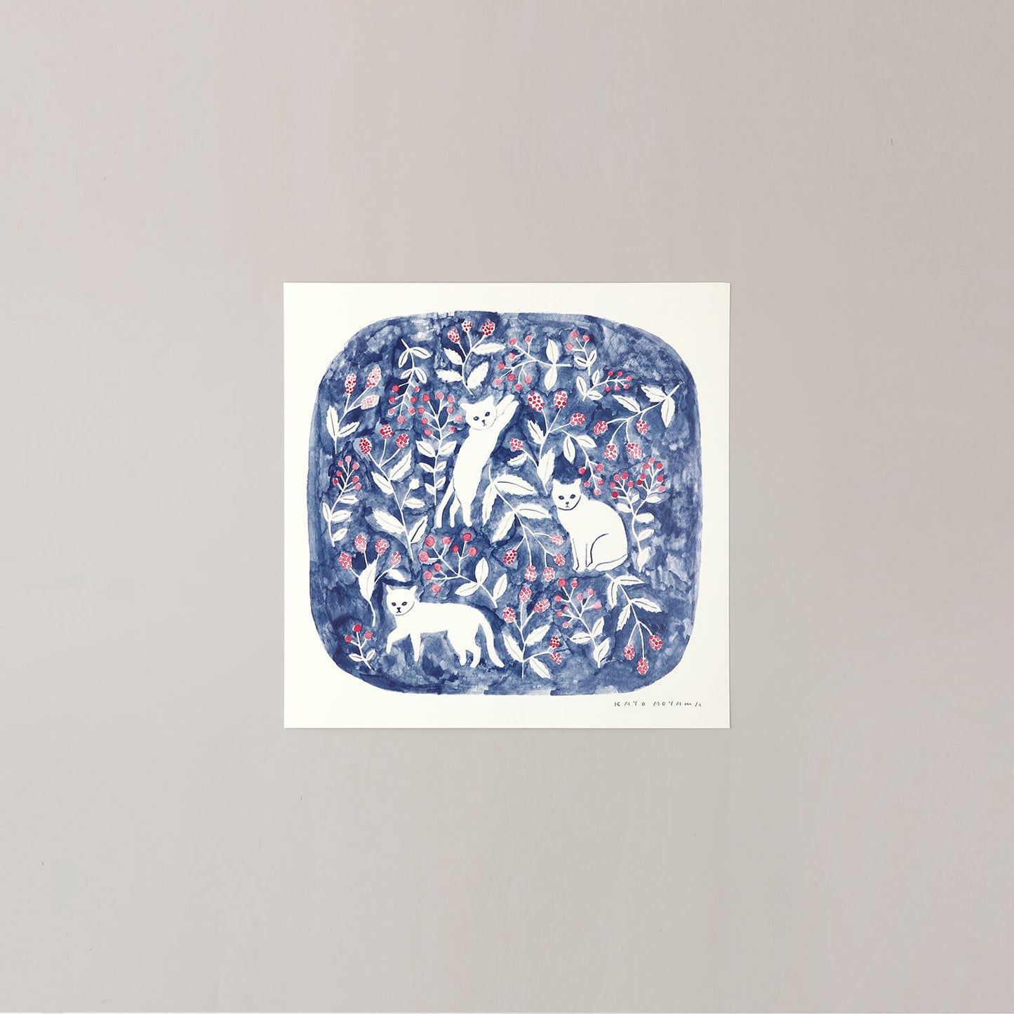 CAT AND BERRY(キャットアンドベリー)blue