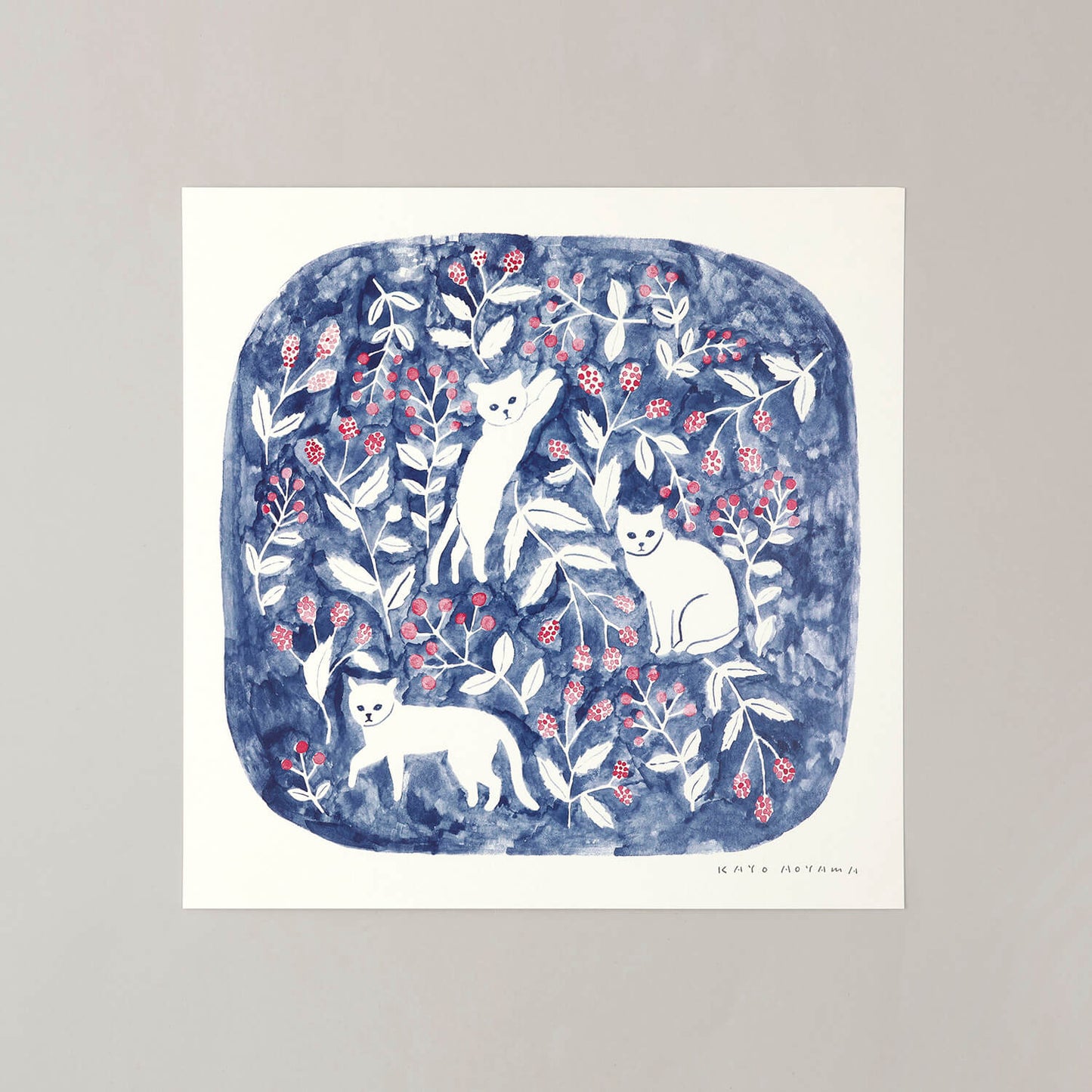 CAT AND BERRY(キャットアンドベリー)blue