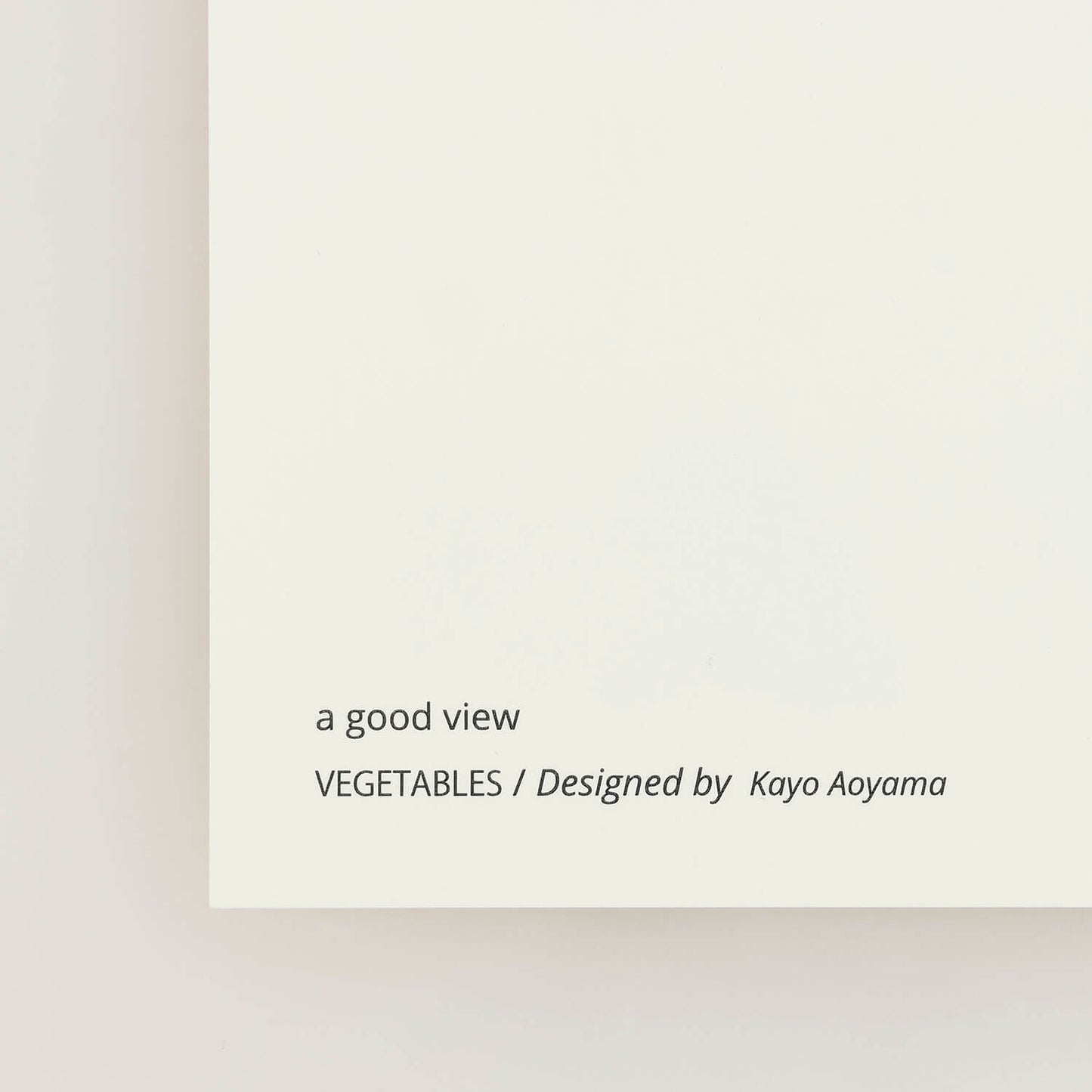 VEGETABLES (Vegetables) Frame 50 + Framed with Matting