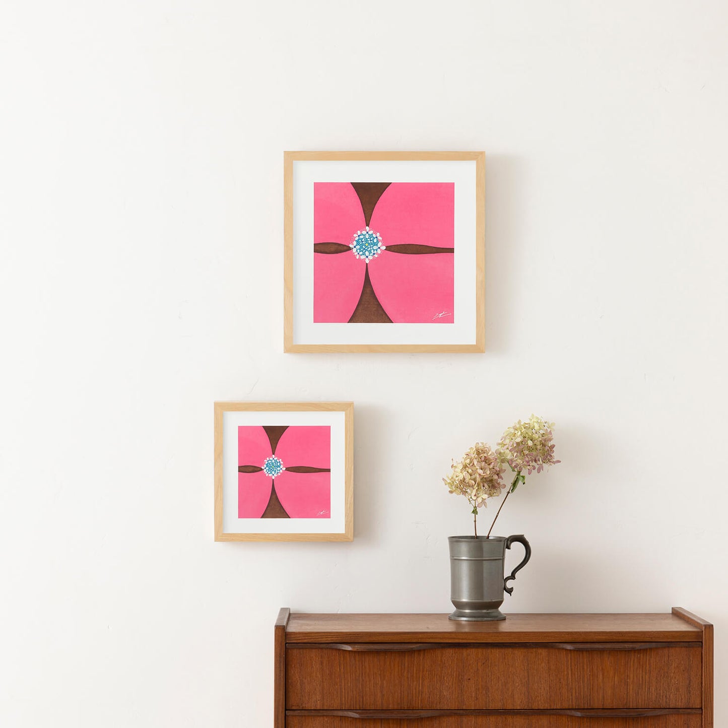 FAIRY FLOWER (Fairy Flower) pink frame set