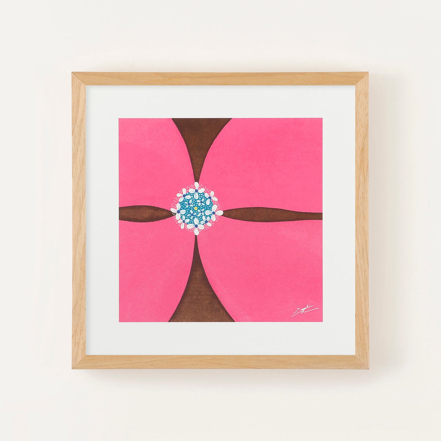 FAIRY FLOWER (Fairy Flower) pink frame set