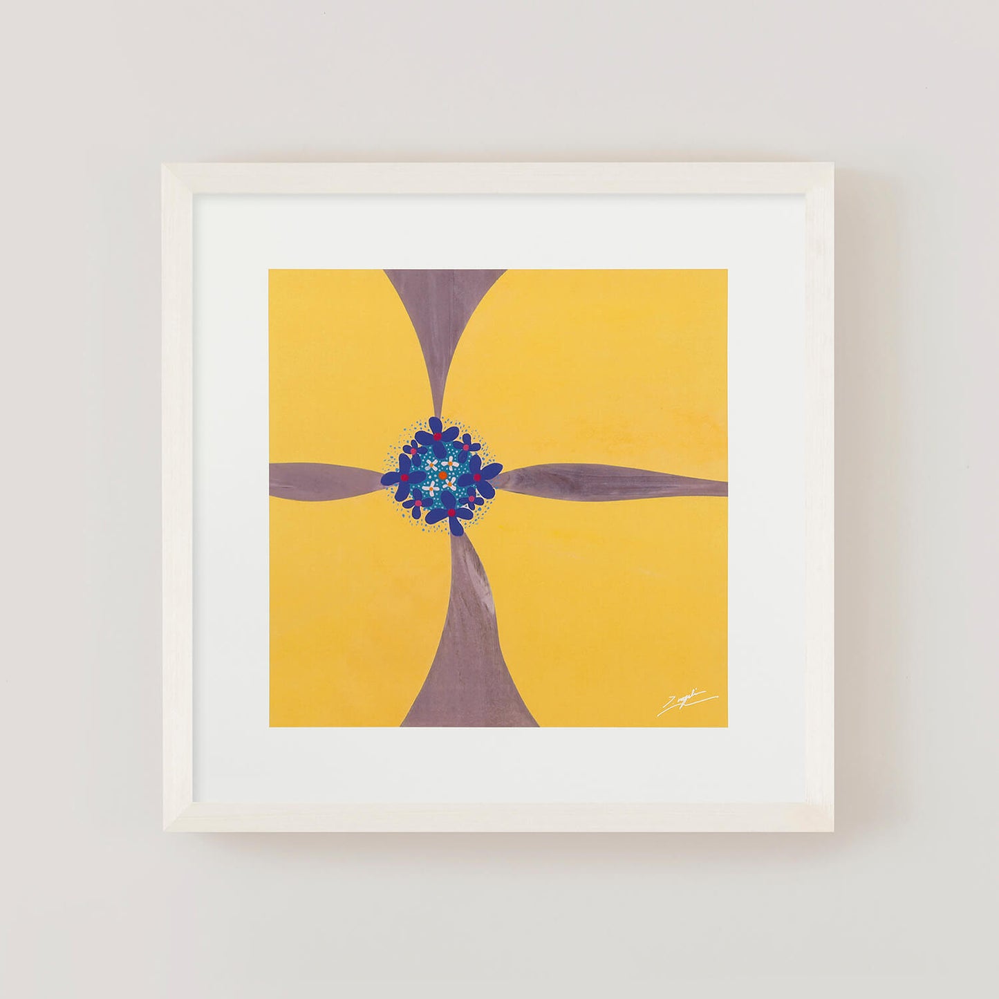 FAIRY FLOWER (Fairy Flower) Yellow Frame Set