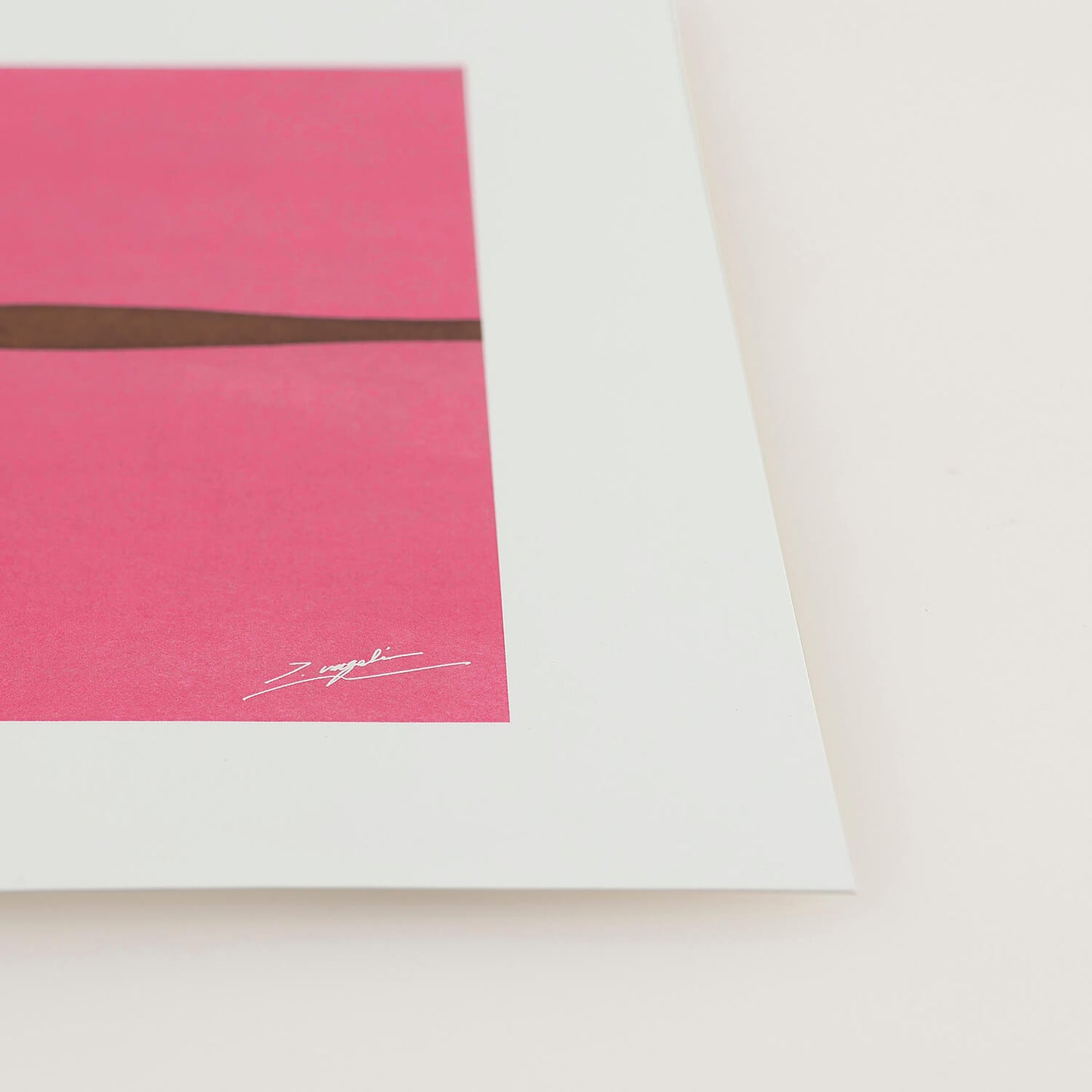 FAIRY FLOWER (pink) Frame 50 + Matting for Framing