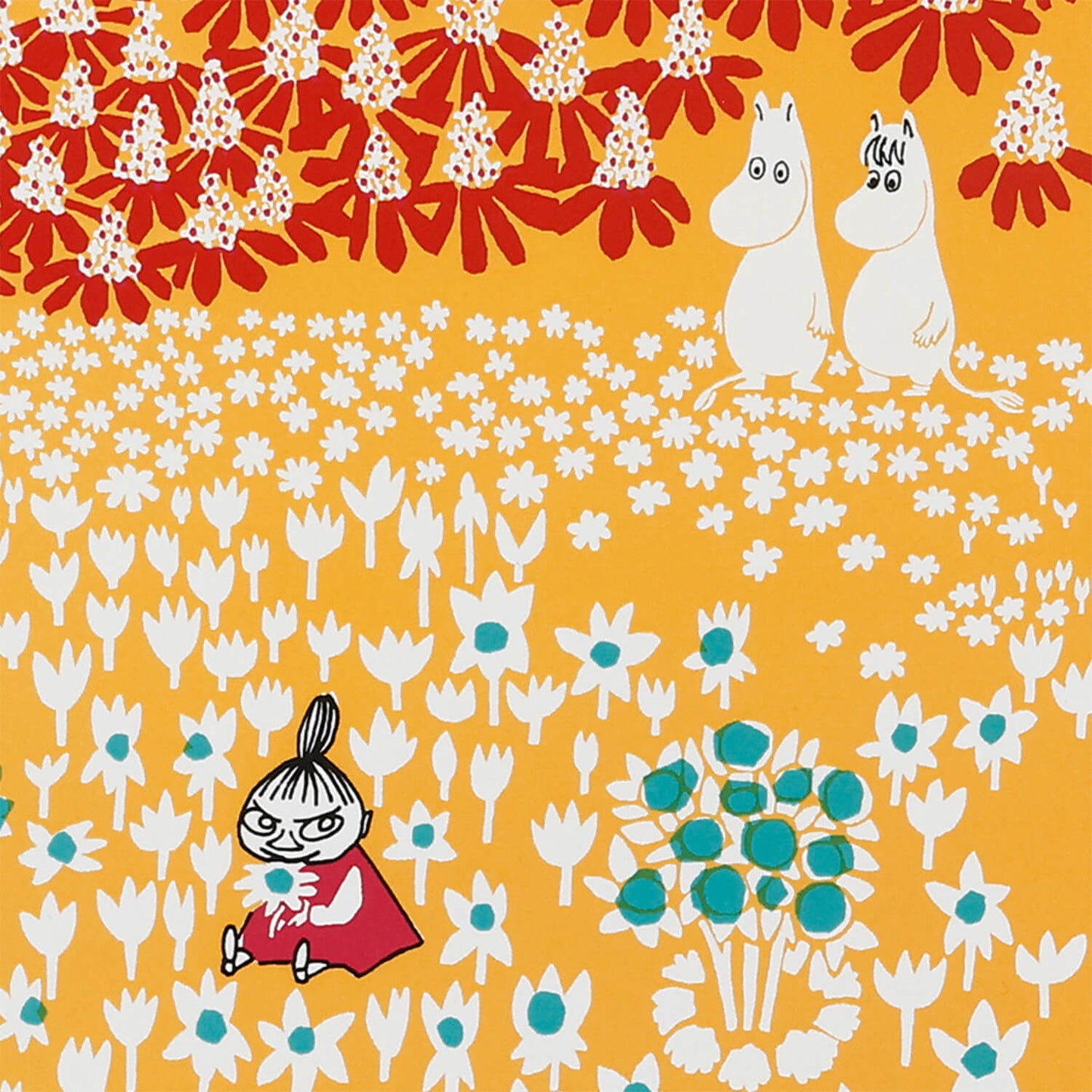 MOOMIN OHANABATAKE NO LITTLEMY(お花畑のリトルミイ)mustard フレームセット