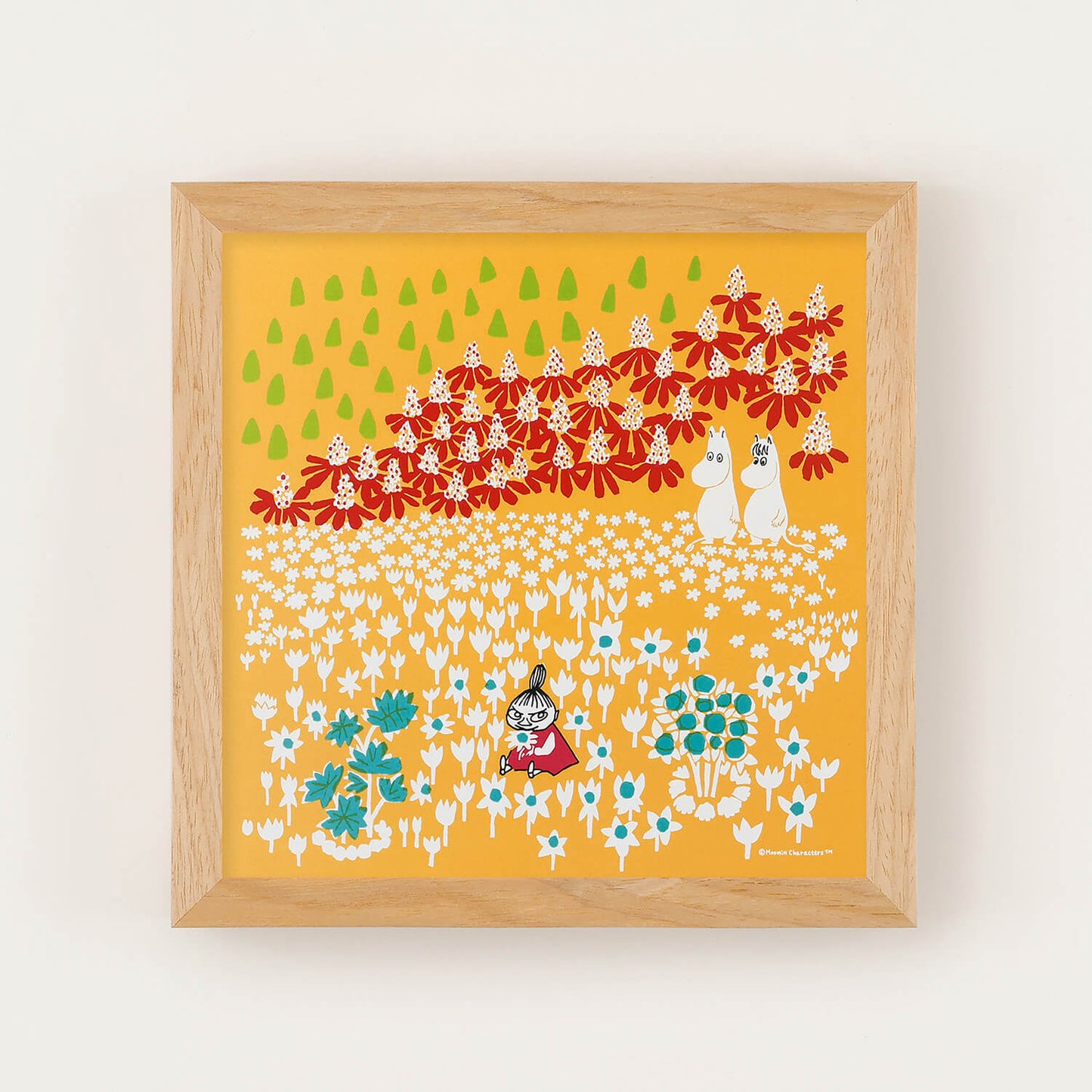 MOOMIN OHANABATAKE NO LITTLEMY(お花畑のリトルミイ)mustard フレームセット