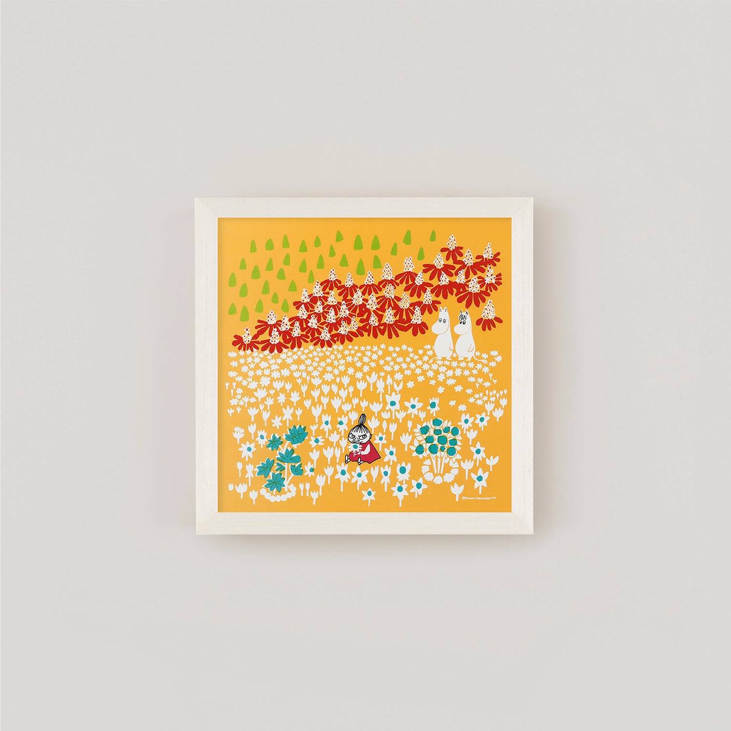 MOOMIN OHANABATAKE NO LITTLEMY(お花畑のリトルミイ)mustard フレームセット