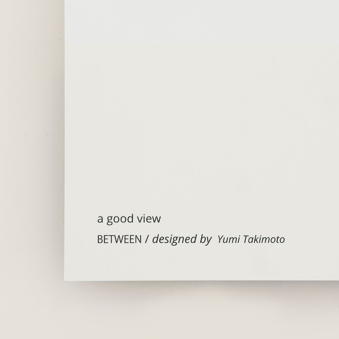 BETWEEN Frame 50 + Framed with Matting