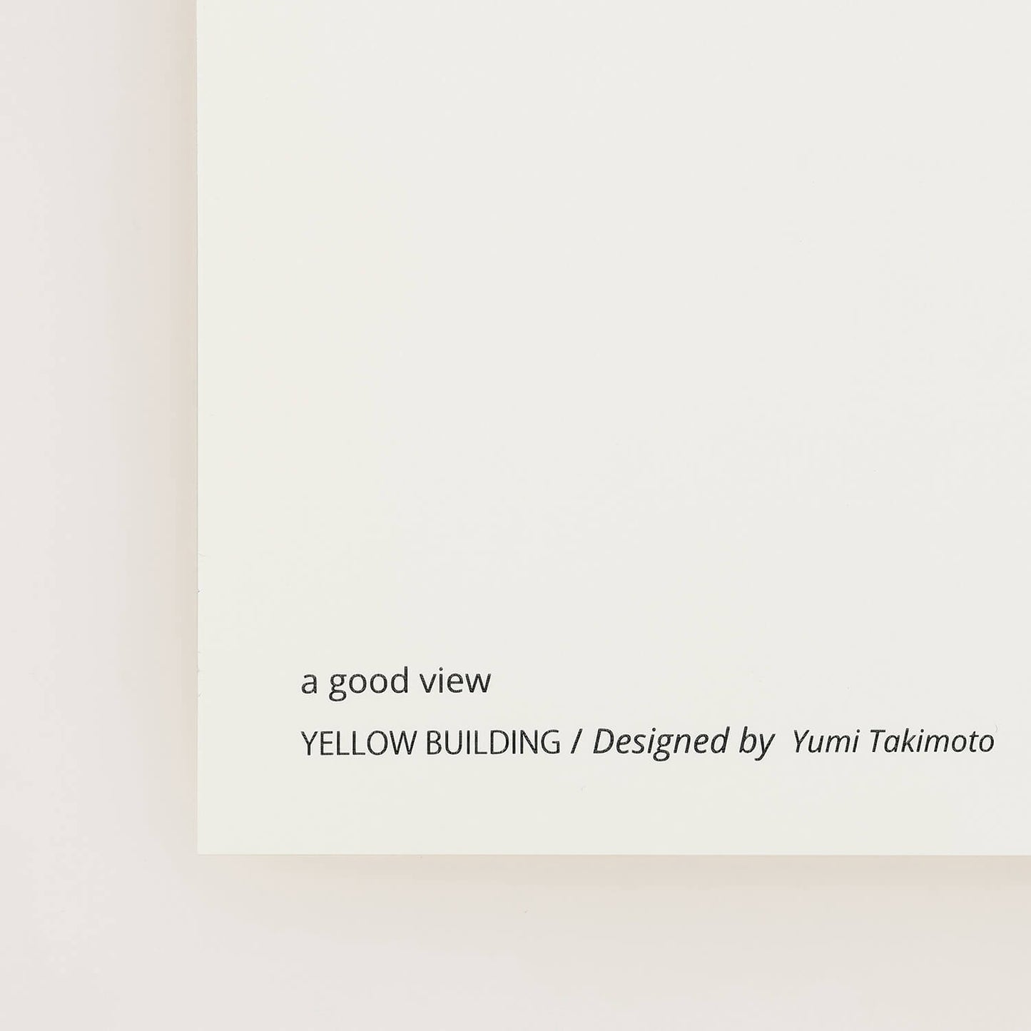 YELLOW BUILDING(イエロービルディング)フレームセット