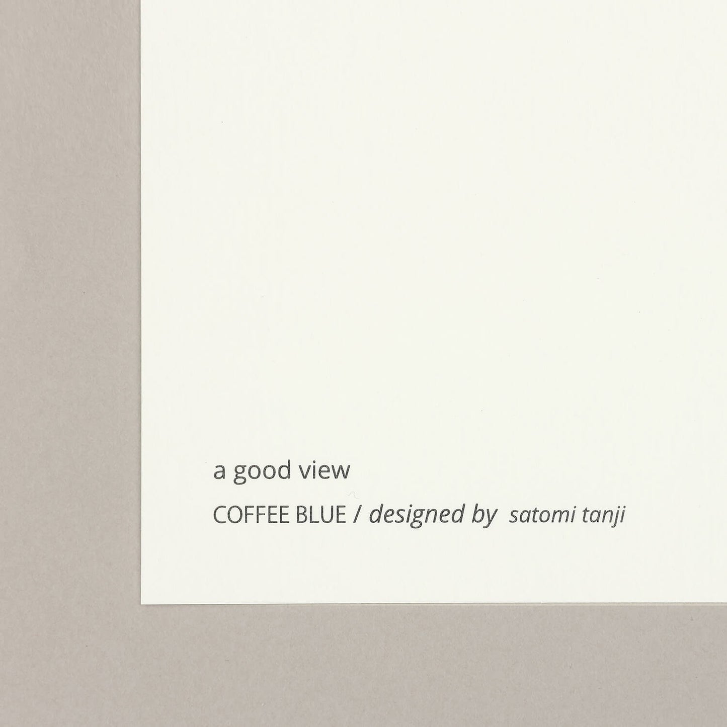 COFFEE BLUE(コーヒーブルー)