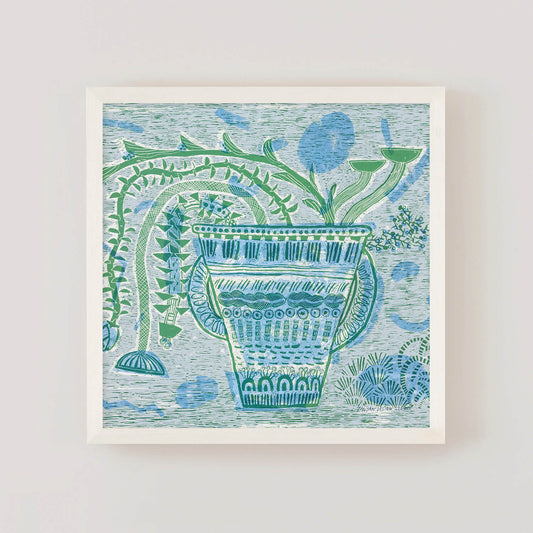 PLANTER (Planter) blue frame set