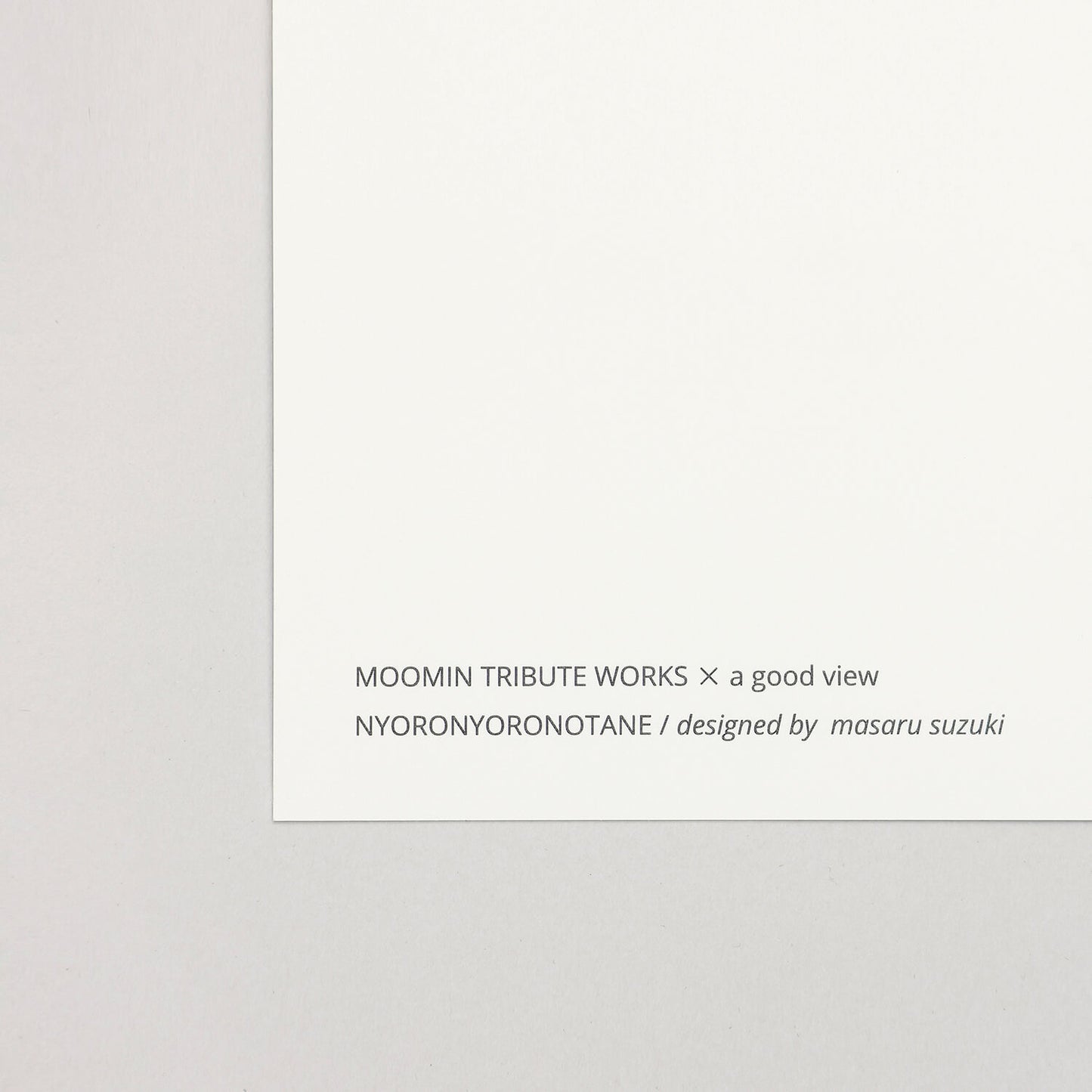 MOOMIN NYORONYORONOTANE (Nyoronyoronotane) sax frame set