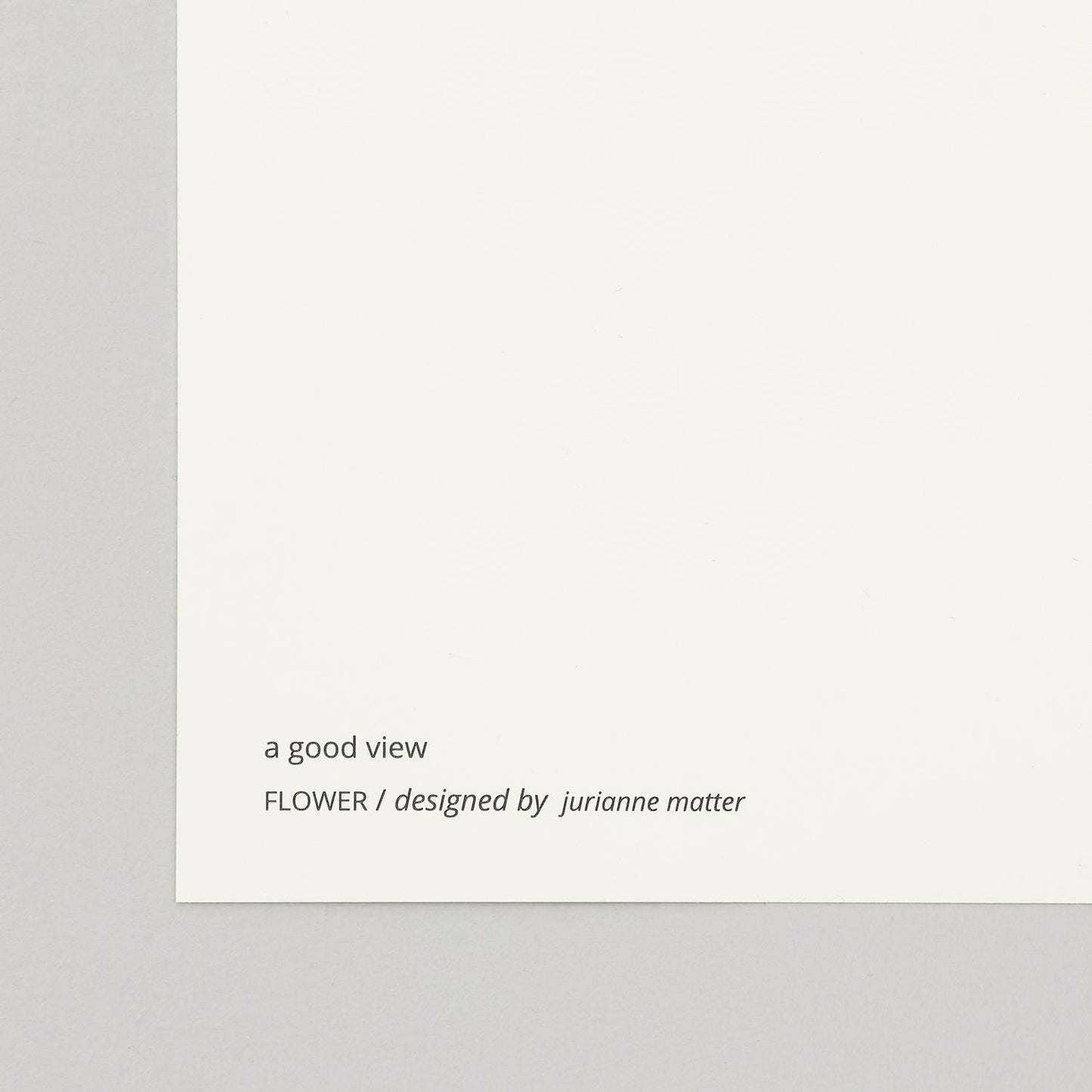 FLOWER (Flower) yellow frame 50+ with matting for framing.