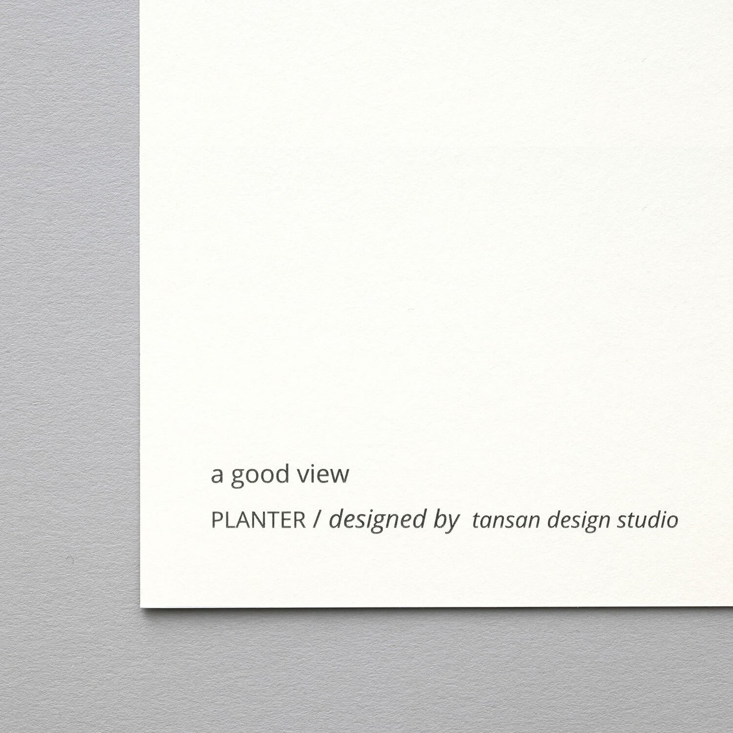PLANTER(プランター)blue