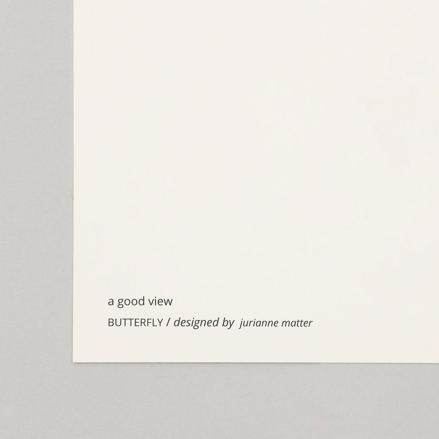 BUTTERFLY(バタフライ)terracotta - a good view