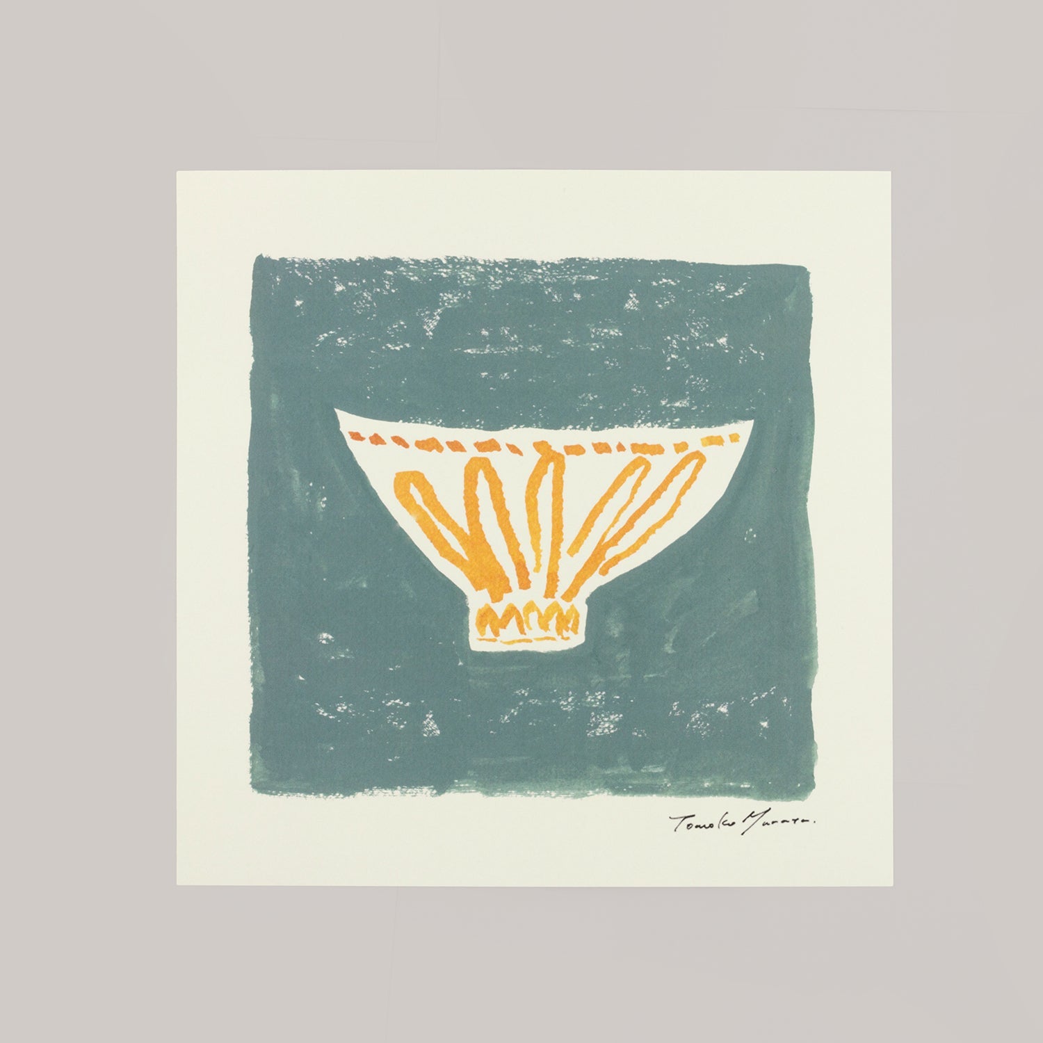 cafe au lait bowl(カフェオレボウル)blue - a good view