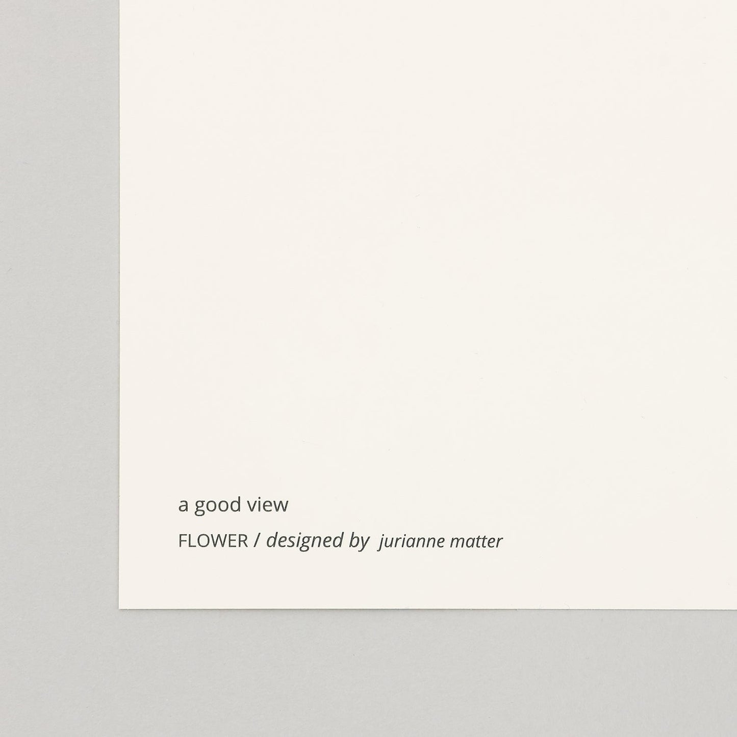 FLOWER(フラワー)yellow - a good view