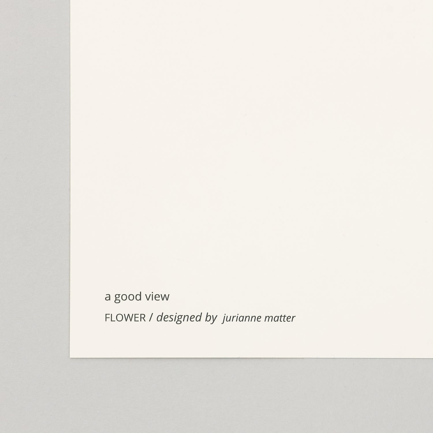 FLOWER(フラワー)yellow - a good view