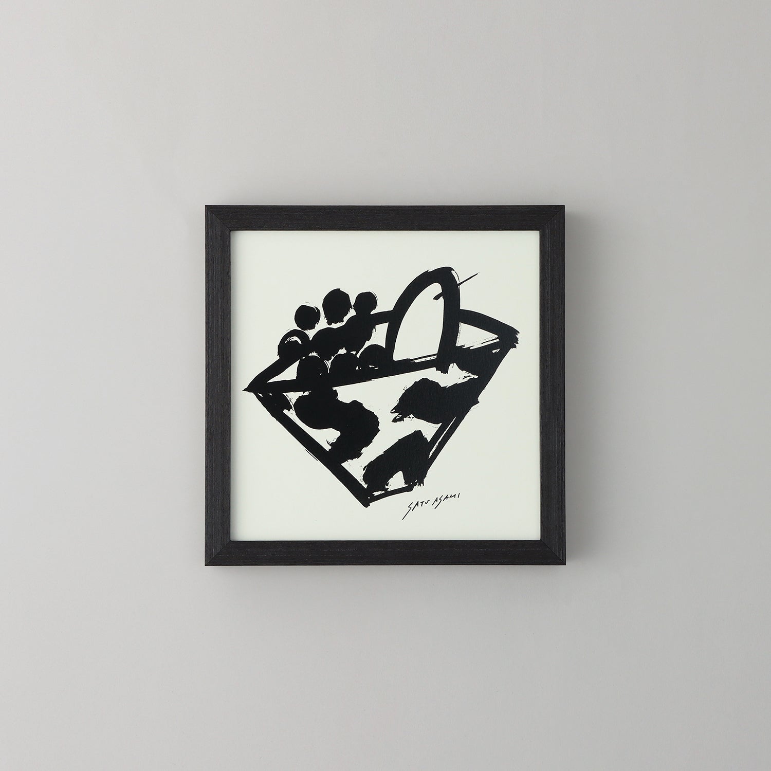 INVERTED TRIANGLE VESSEL( インバーティドトライアングルベセル)black フレームセット - a good view