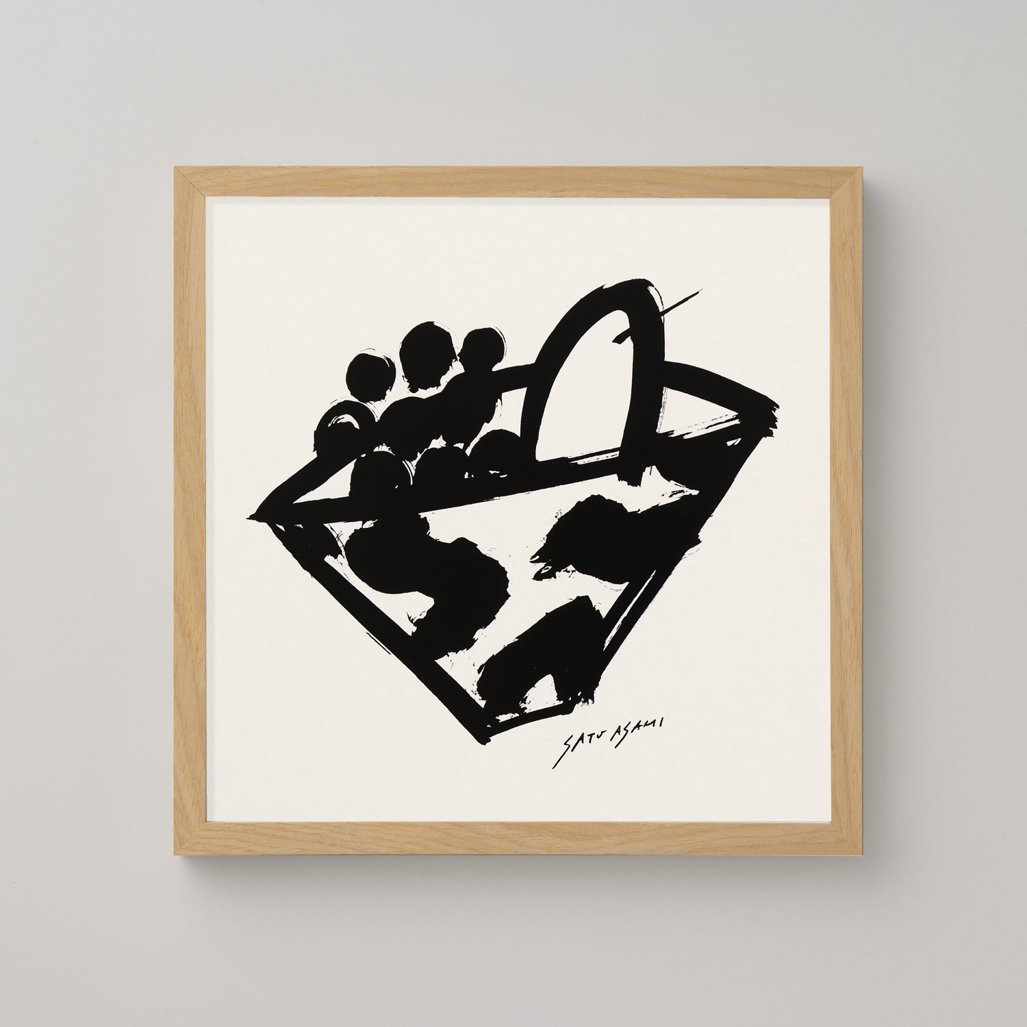 INVERTED TRIANGLE VESSEL( インバーティドトライアングルベセル)black フレームセット - a good view