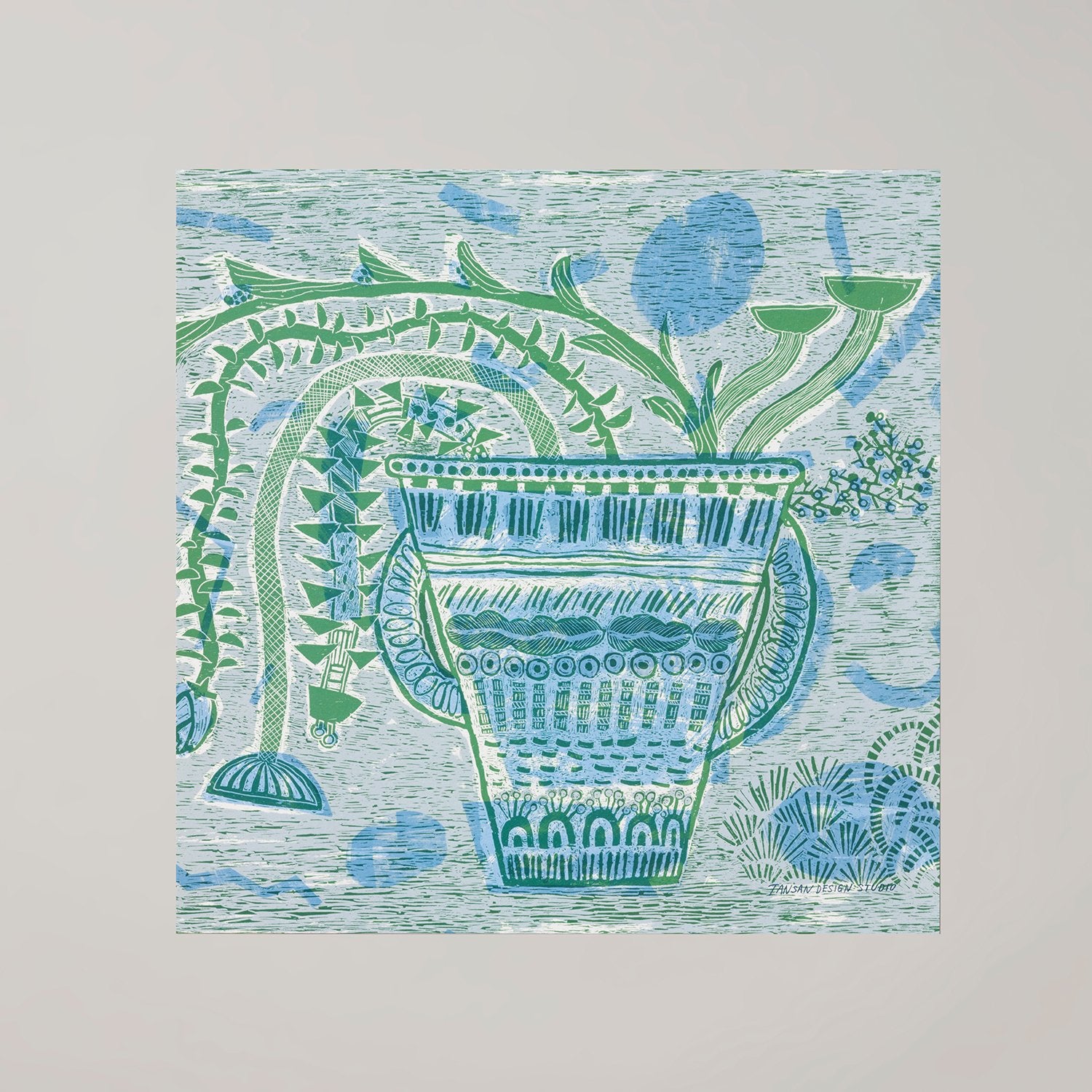 PLANTER(プランター)blue - a good view