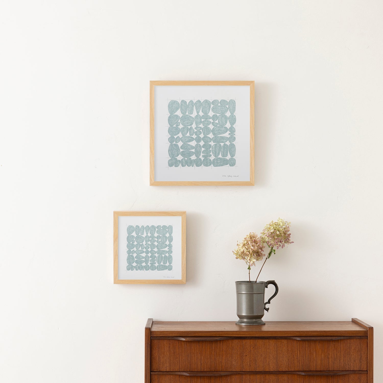 stones grid(ストーンズグリッド)blue - a good view