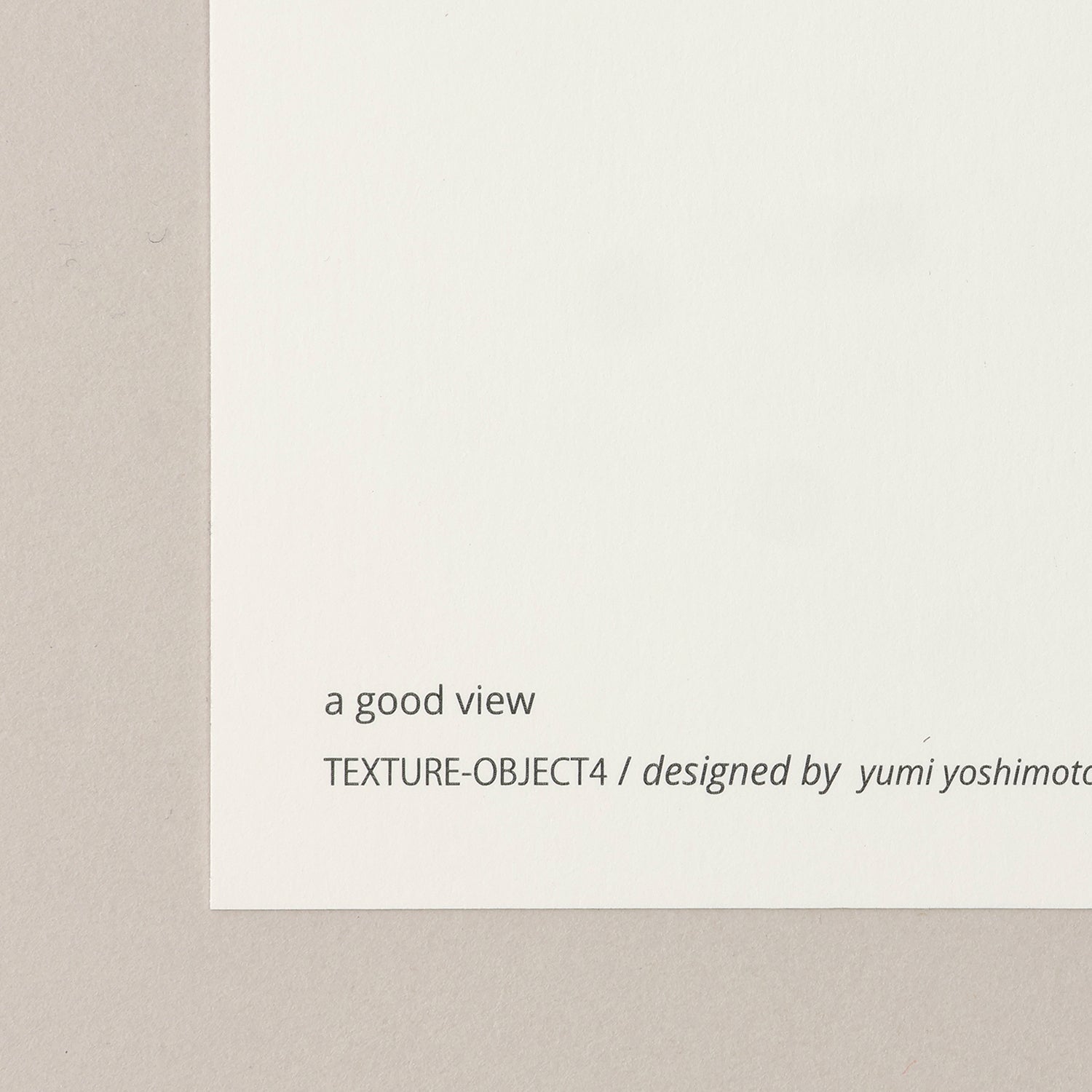 TEXTURE-OBJECT 4(テクスチャーオブジェクト4)coral - a good view