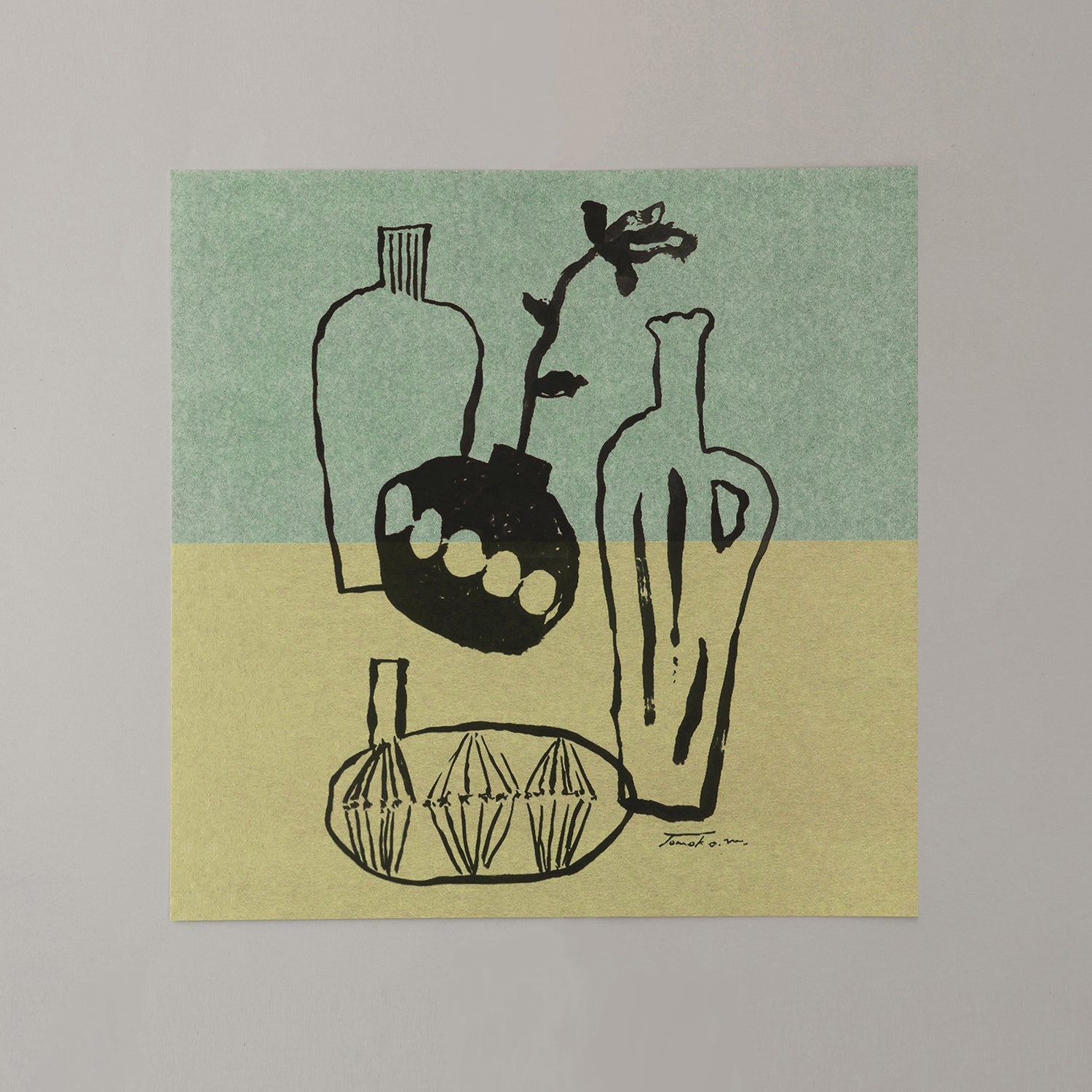 VASE VASE VASE (ベースベースベース) bluegray - a good view