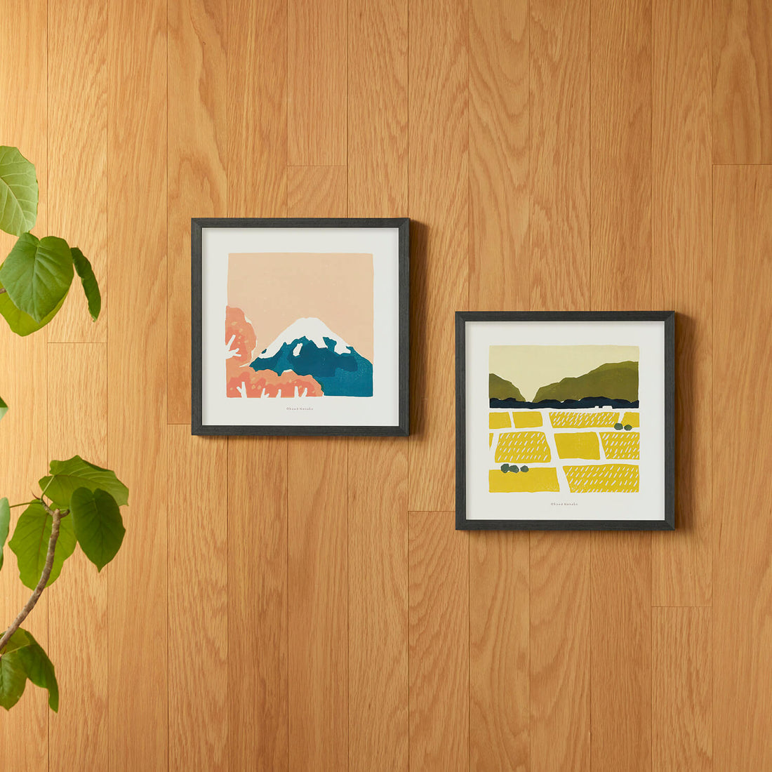 版画作家 大川菜々子さんの新作が届きました。