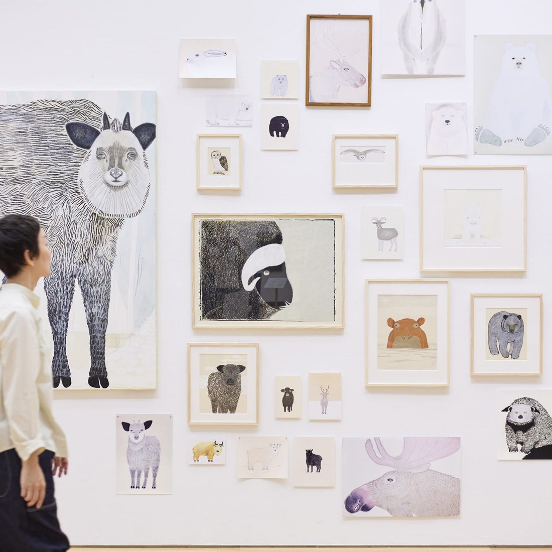 作家の深堀コラム | 「生き物だな」と感じられる絵　ado（渡辺真希子）