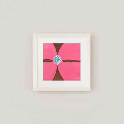 FAIRY FLOWER (Fairy Flower) pink frame set
