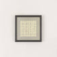 Stones Grid (Stones Grid) Gray Frame Set