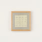 Stones Grid (Stones Grid) Gray Frame Set