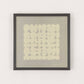 Stones Grid (Stones Grid) Gray Frame Set