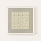 Stones Grid (Stones Grid) Gray Frame Set