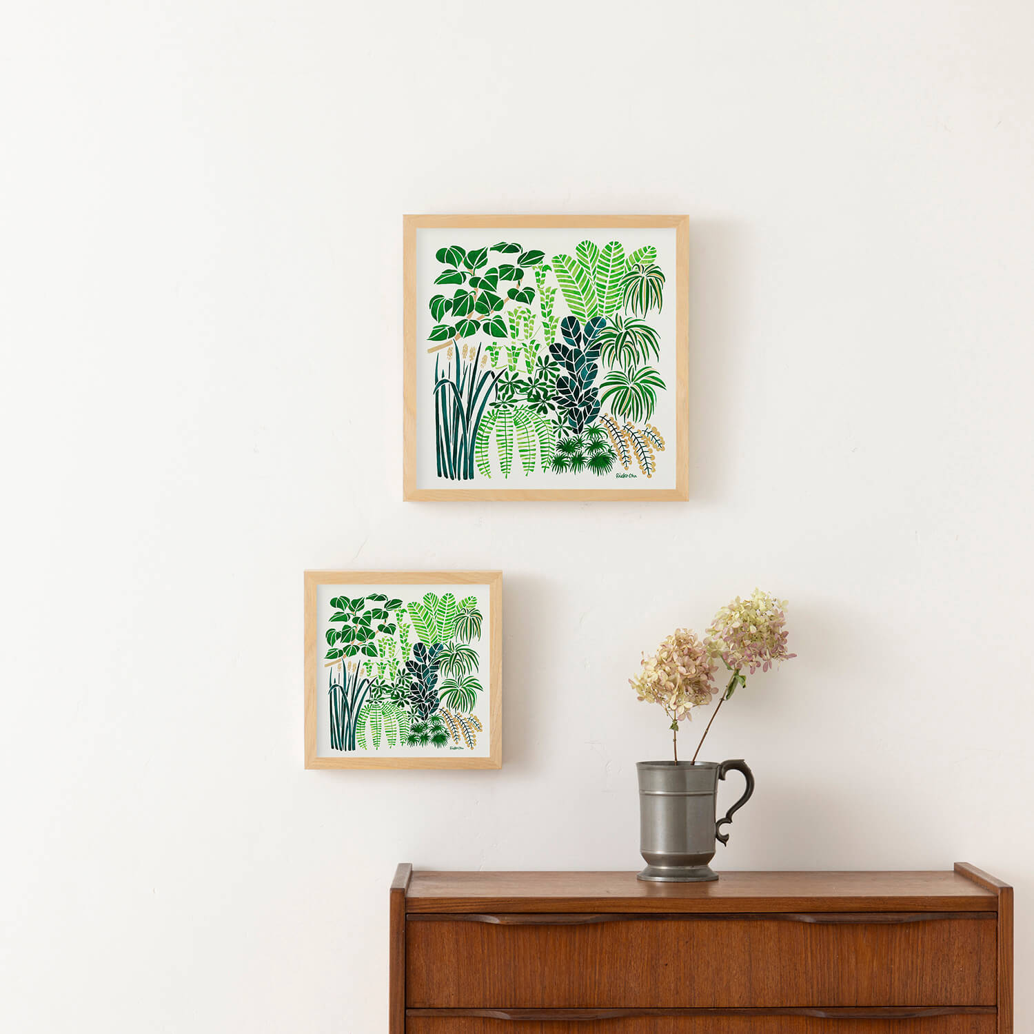 【限定品】 Fujico 矢車草　ボタニカルアート 3e89896c891599d58d1b9a0d277366