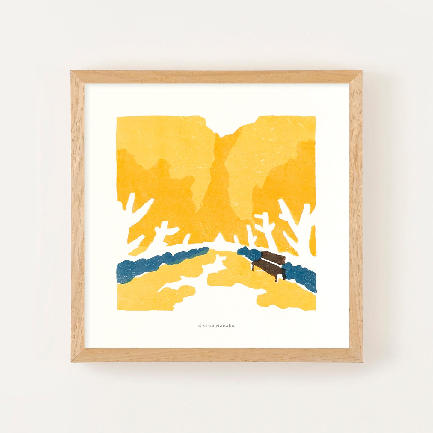 銀杏並木　フレームセット