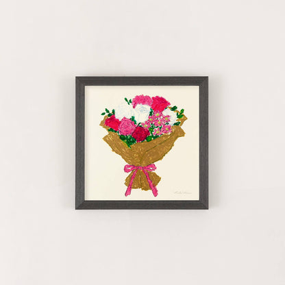 Rose Bouquet Frame Set