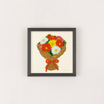 Gerbera Bouquet Frame Set