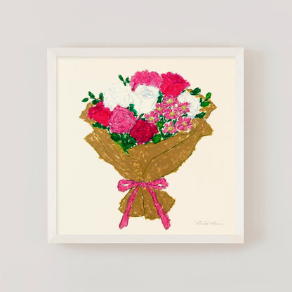 Rose Bouquet Frame Set
