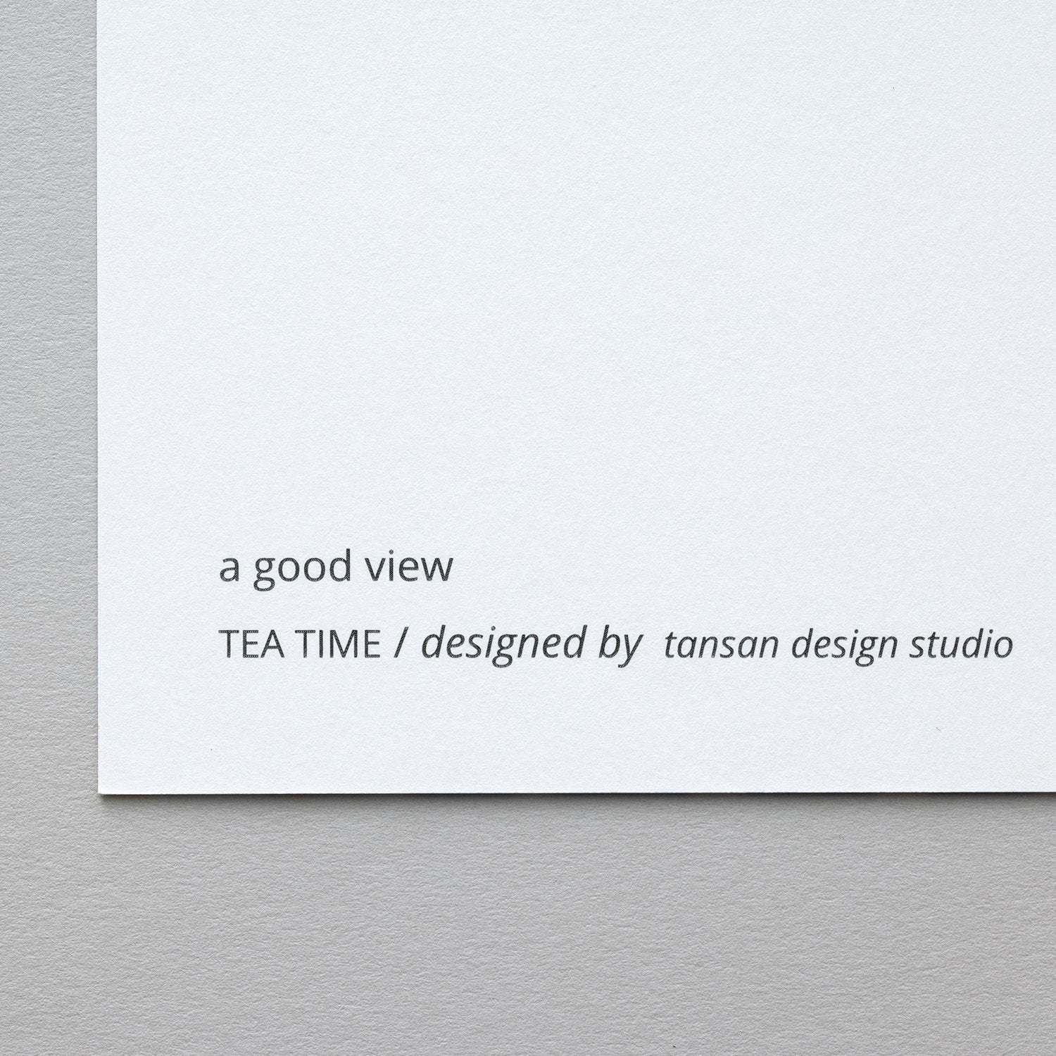 TEA TIME（ティータイム）yellow フレームセット - a good view